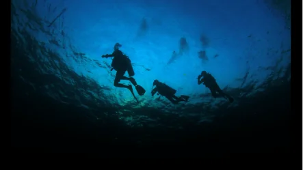 Scott Finch leading PADI diver training in Gran Canaria